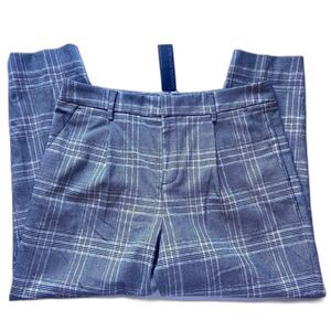 NWT Banana Republic Ladies' trouser Pant, w/ Pockets, Gray plaid , Size 12